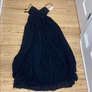 Elegant Black Maxi Dress